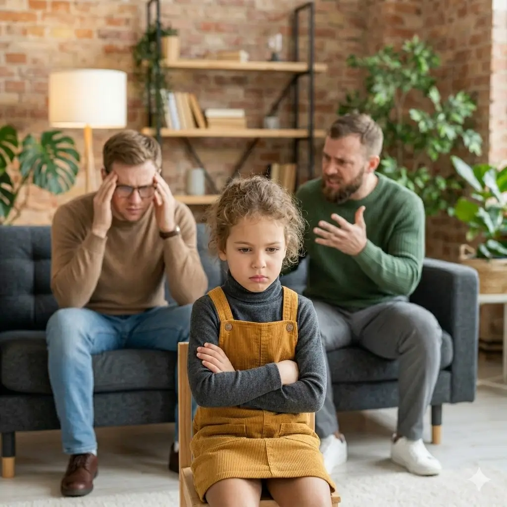 Sessione di mediazione familiare